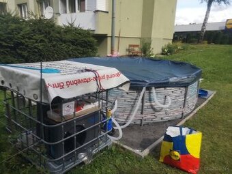 Komplet bazen s vyhrevom