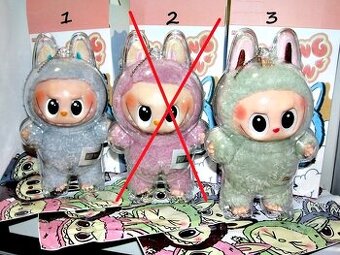 Obal pouzdro + V1 Monsters Macaron LABUBU / Lafufu NOVÉ