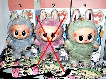 Obal pouzdro + V1 Monsters Macaron LABUBU / Lafufu NOVÉ