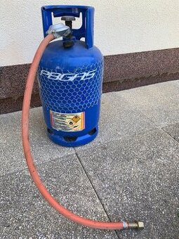 Predám propánovú plynovú bombu s regulátorom tlaku