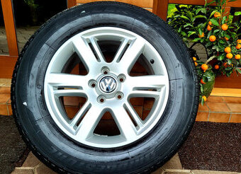 alu R17 5x120 orig. VW Amarok, T5 (+pneu Bridgestone 245/65)
