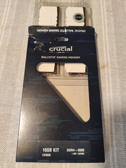 Crucial Ballistix RGB, DDR4, 3600 MHz, 2x8GB, CL16
