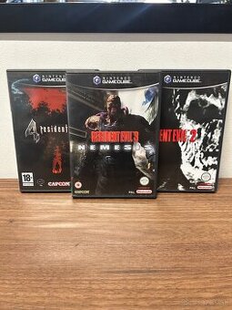 Resident evil 2,3,4 game cube - 1