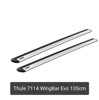 Priecniky THULE WingBar EVO 7114 (135cm) strieborne