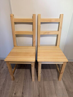 Jedálenské stoličky IKEA IVAR - 2x