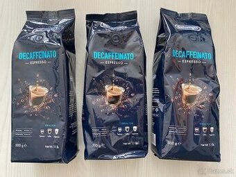 Bezkofeinová zrnková káva De’Longhi