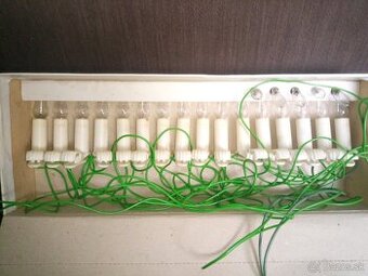 Retro vianocne osvetlenie zlatokov typ Christmas lights