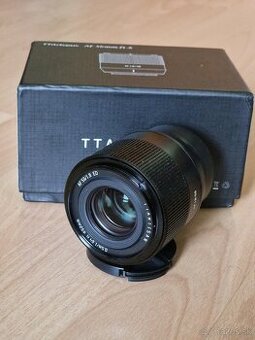 Predám objektív TTartisan AF 56mm F1.8 X