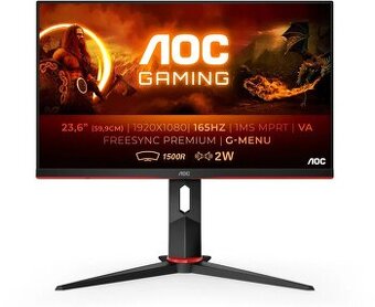 AOC 24" C24G2U/BK Gaming - 1