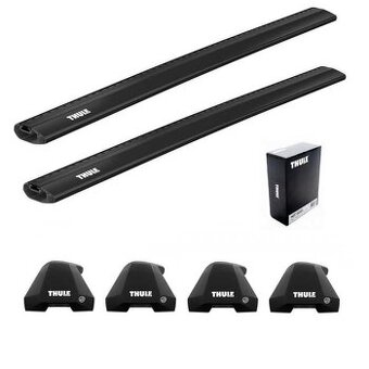 strešný nosič Thule WingBar Edge Evo naVolvo EX-30 a Audi Q4
