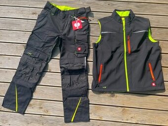 Engelbert Strauss motion 2020 - monterkové nohavice + vesta