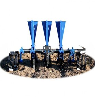 Profesionálny sadzač cesnaku a cibule – 3-riadkový