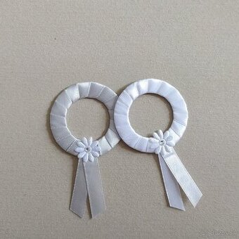 Venčeky na tanečnú - biele