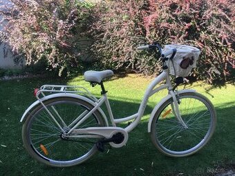 Retro bicykel GOETZE COLORS LTD 28" 1 prevodový krémový