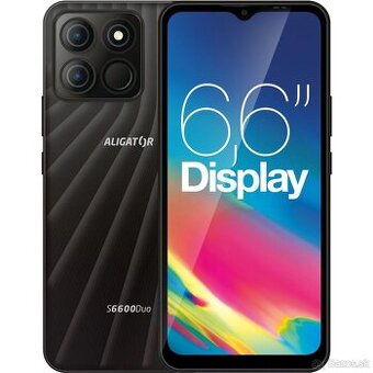 ALIGATOR S6600 Duo 8 GB/64 GB čierny - ako nový + záruka