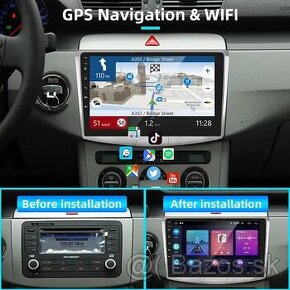 Android Radio 4/64 Gb Volkswagen Magotan CC Passat B6 B7