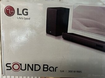 Soundbar LG SJ4 BT bezdrôtový