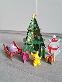 Pokemon figúrky z adventného kalendara