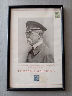 Predám obraz T. G. Masaryka