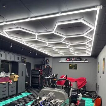Hexagon led světla 4.8x2.4m - 1