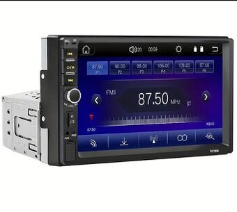 7 palcové 1din autoradio