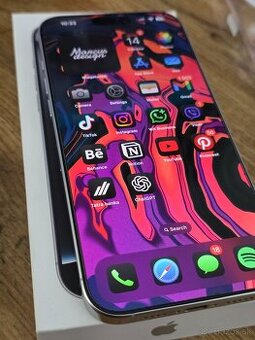 Apple iPhone 16 PRO MAX 256 GB biela