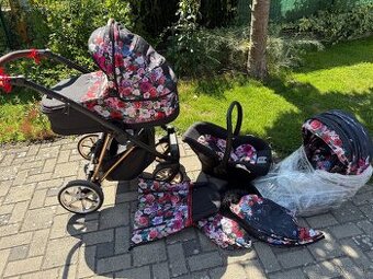 Kočík 3-kombinácia BABY ACTIVE Musse Rose