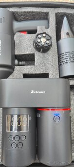 POPDEER PD-E Pro 4v1 kompresor, vysávač, vapka a powerbanka