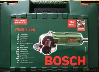 Uhlová brúska Bosch PWS 7-125 - TOP stav