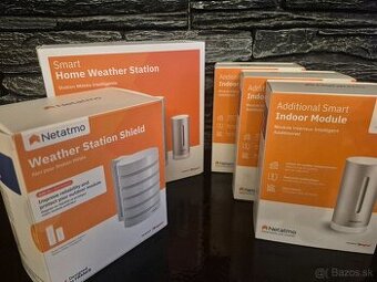 Netatmo meteostanice.