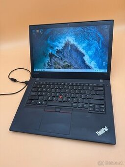 Notebook Lenovo T470, i5, SSD 256 GB, 8 GB RAM, HD