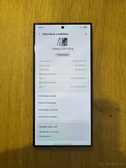 Predám Samsung Galaxy S24 Ultra 12GB/256GB