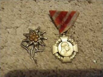 Plesnivec a medaila Rakúsko Uhorsko