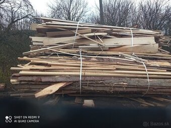Palivové drevo odrezky
