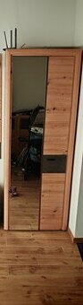 skriňa so zrkadlom dub artisan
