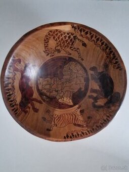 Africká drevená miska