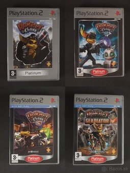 Hry na Playstation 2 - Ratchet, GTA, Crash a iné
