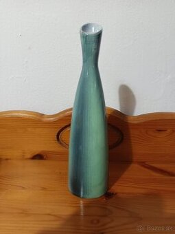 Retro keramická zberateľská váza Kravsko