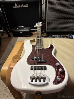 Lakland Skyline 44-64 Custom PJ, white/tort, 4,2 kg