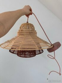 Krasna ratanova lampa do detskej izby ZARA HOME - 1
