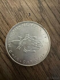 strieborné Vatikánske mince - 1