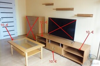 Stolík pod TV a konferenčný stolík