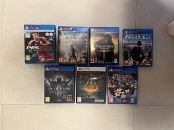 Predám hry na PS4 PS5