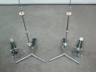 Vintage Amati stojan hi hat+pedal 1960-70 . 2 pary.   30eur