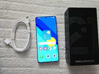 Samsung Galaxy S21 ULTRA 5G 12gb/128gb,android 15,zaruka