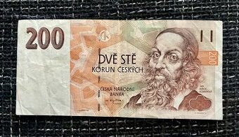 bankovka 200 kč