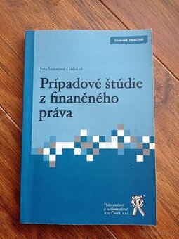 Pripadové štúdie z finančného práva