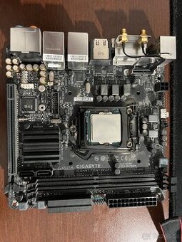 Základná doska GIGABYTE GA-H170N a Intel Core i5-6500