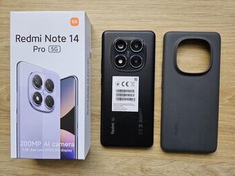 Xiaomi Redmi Note 14 Pro 5G, 8GB/256GB,cierny,top,zaruka