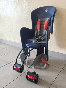 Zadná, detská, cyklosedačka Polisport Bilby + 2 adaptéry